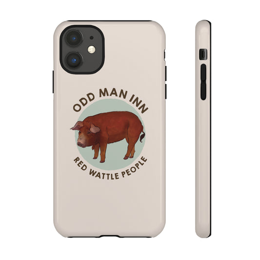 Red Wattle People Phone Case