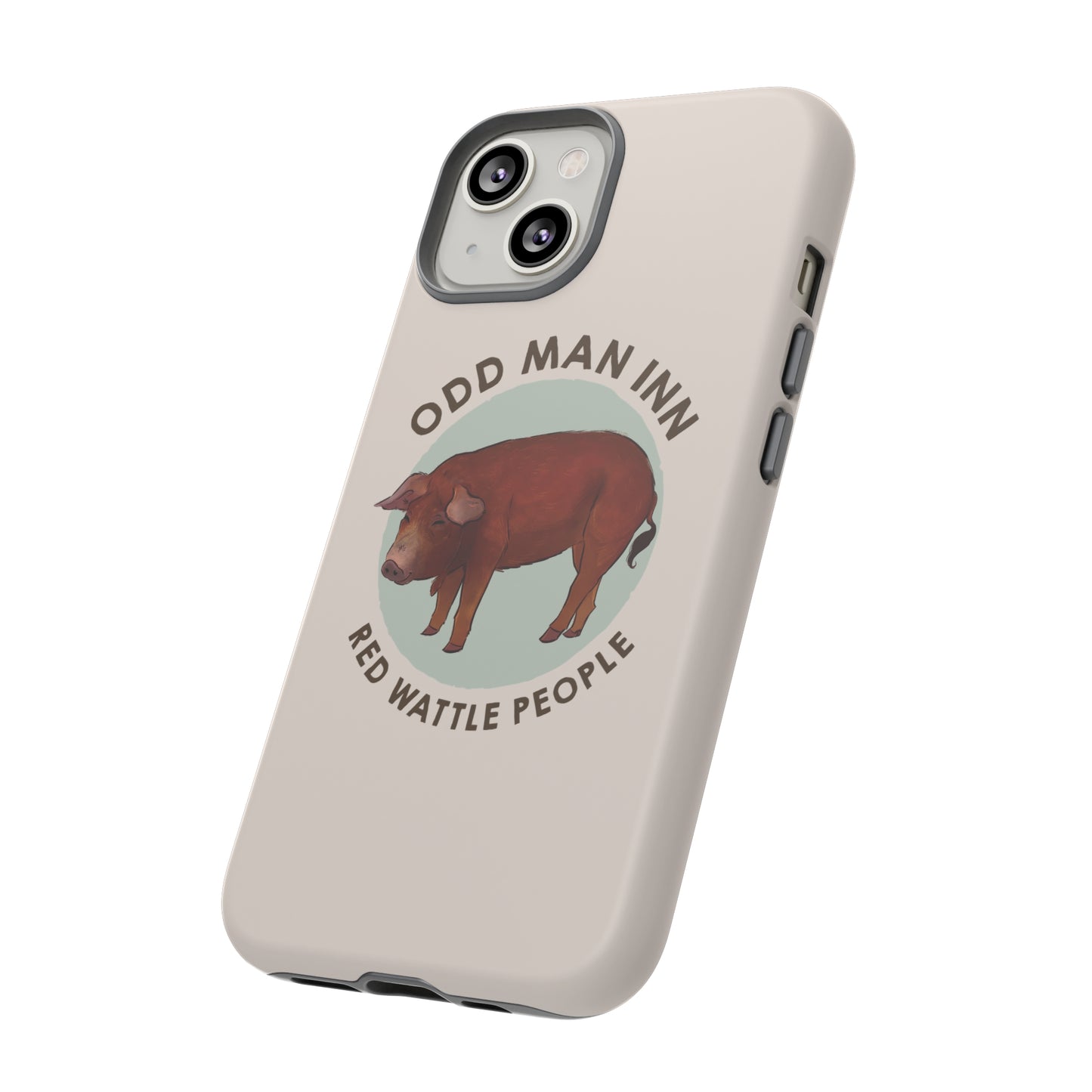 Red Wattle People Phone Case