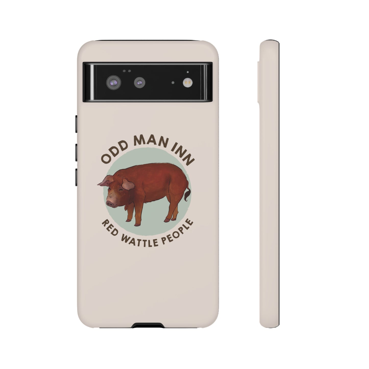 Red Wattle People Phone Case