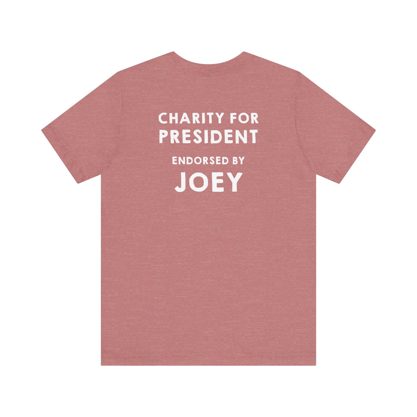 Official Team Charity Campaign Tee — (Personalizable “Endorsed By” Back)