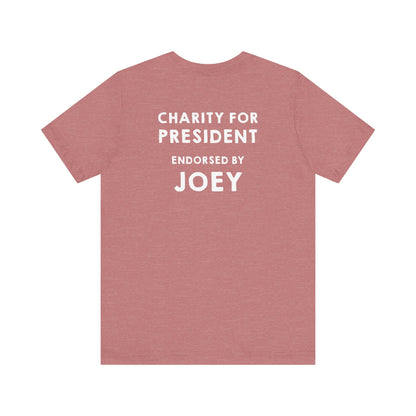Official Team Charity Campaign Tee — (Personalizable “Endorsed By” Back)