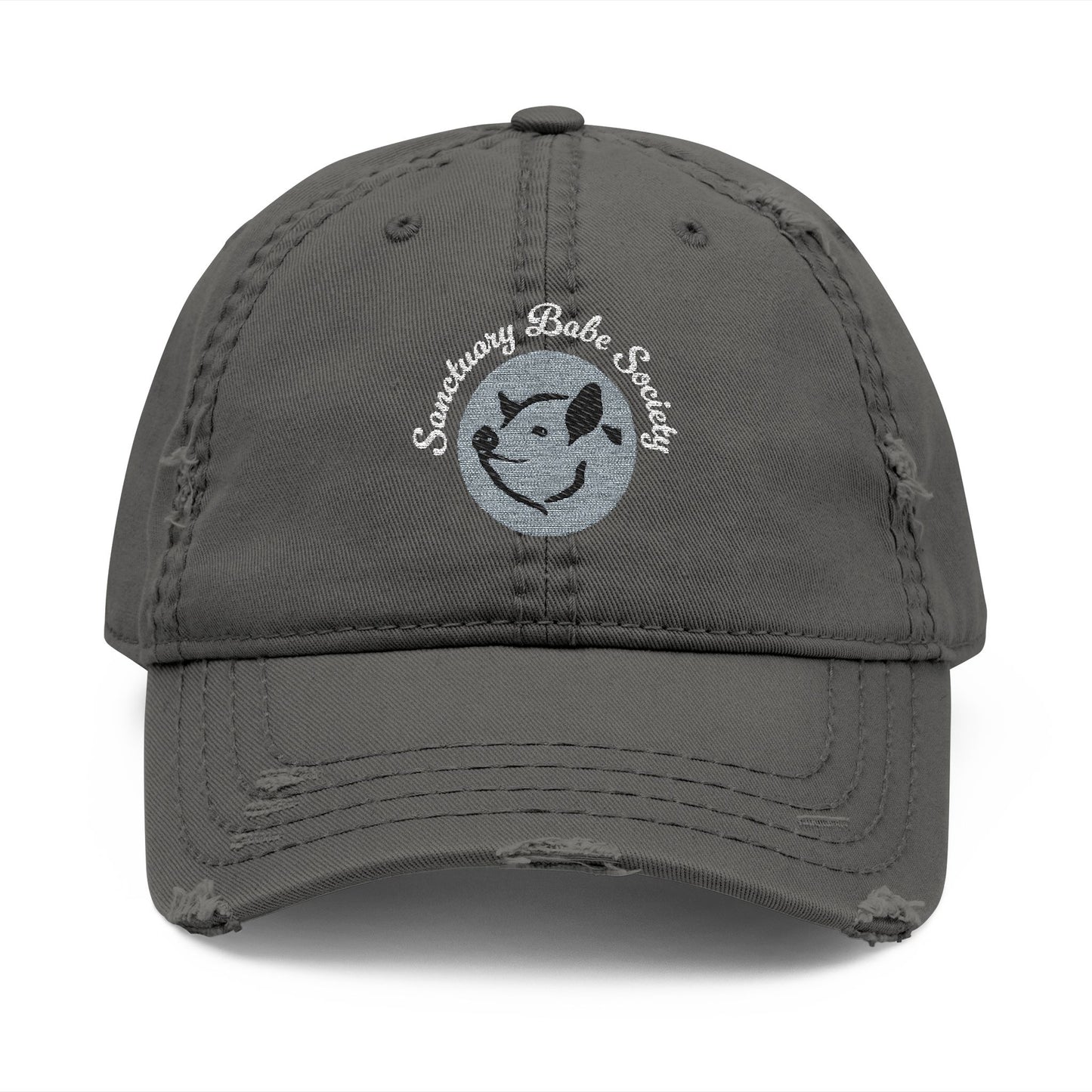 Sanctuary Babe Society Distressed Baseball Cap (100% Cotton; 3 Color Options)