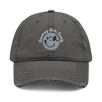 Sanctuary Babe Society Distressed Baseball Cap (100% Cotton; 3 Color Options)