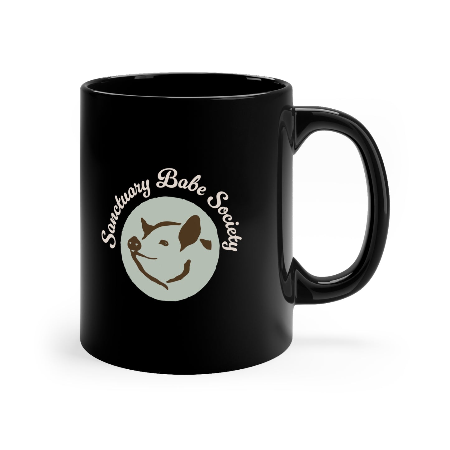 Sanctuary Babe Society Black Coffee Mug