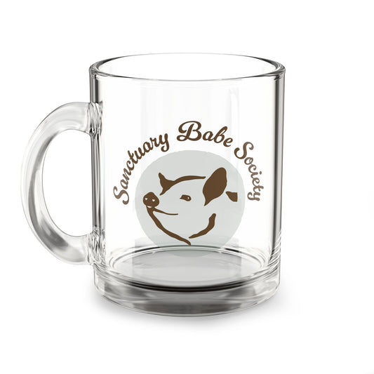 Sanctuary Babe Society Glass Mug, 10oz