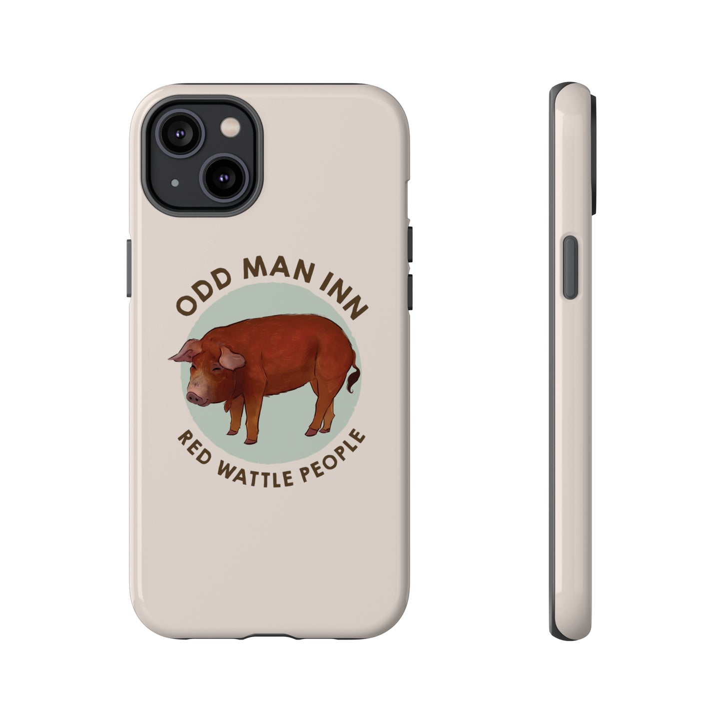 Red Wattle People Phone Case