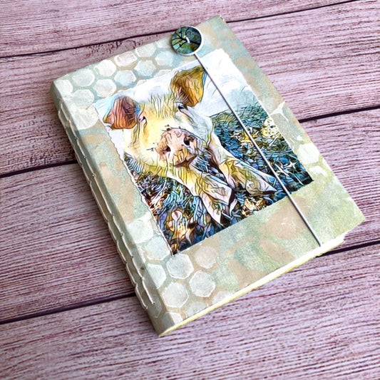 Baby Carl Handmade Vegan Journal