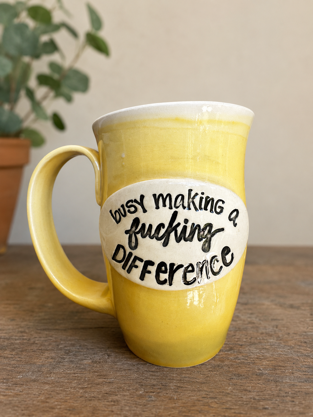 Busy Making a Difference - Handcrafted Ceramics by the Vegan Potter
