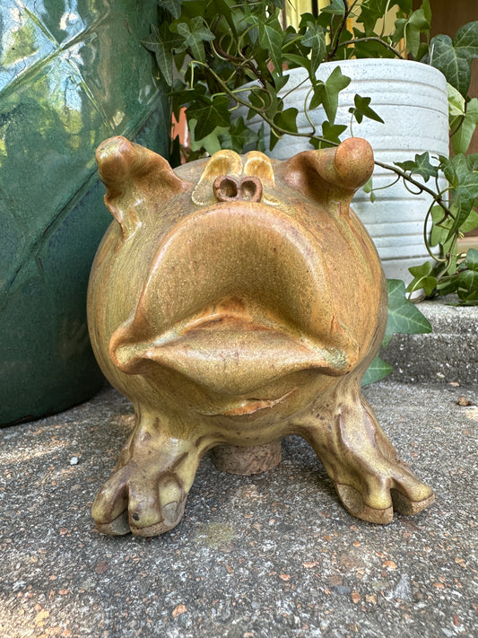 Hand-sculpted "Piggy" Bank