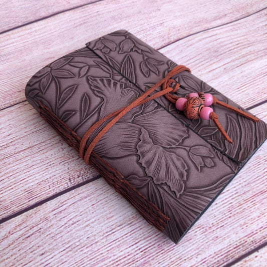 Deep Burgundy Wrap-Around Journal