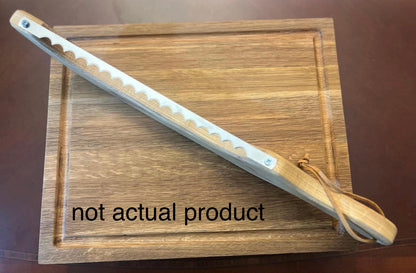 Handcrafted Oak Bow Bread Knife