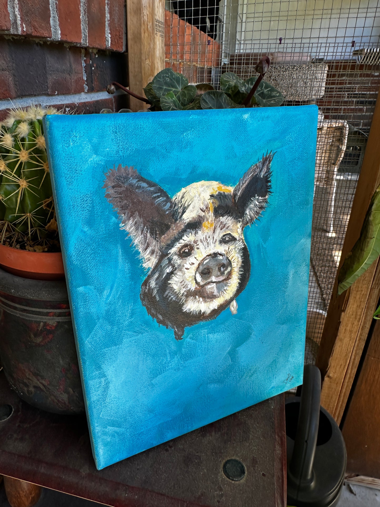 Camilla — Original Acrylic Portrait by Darci
