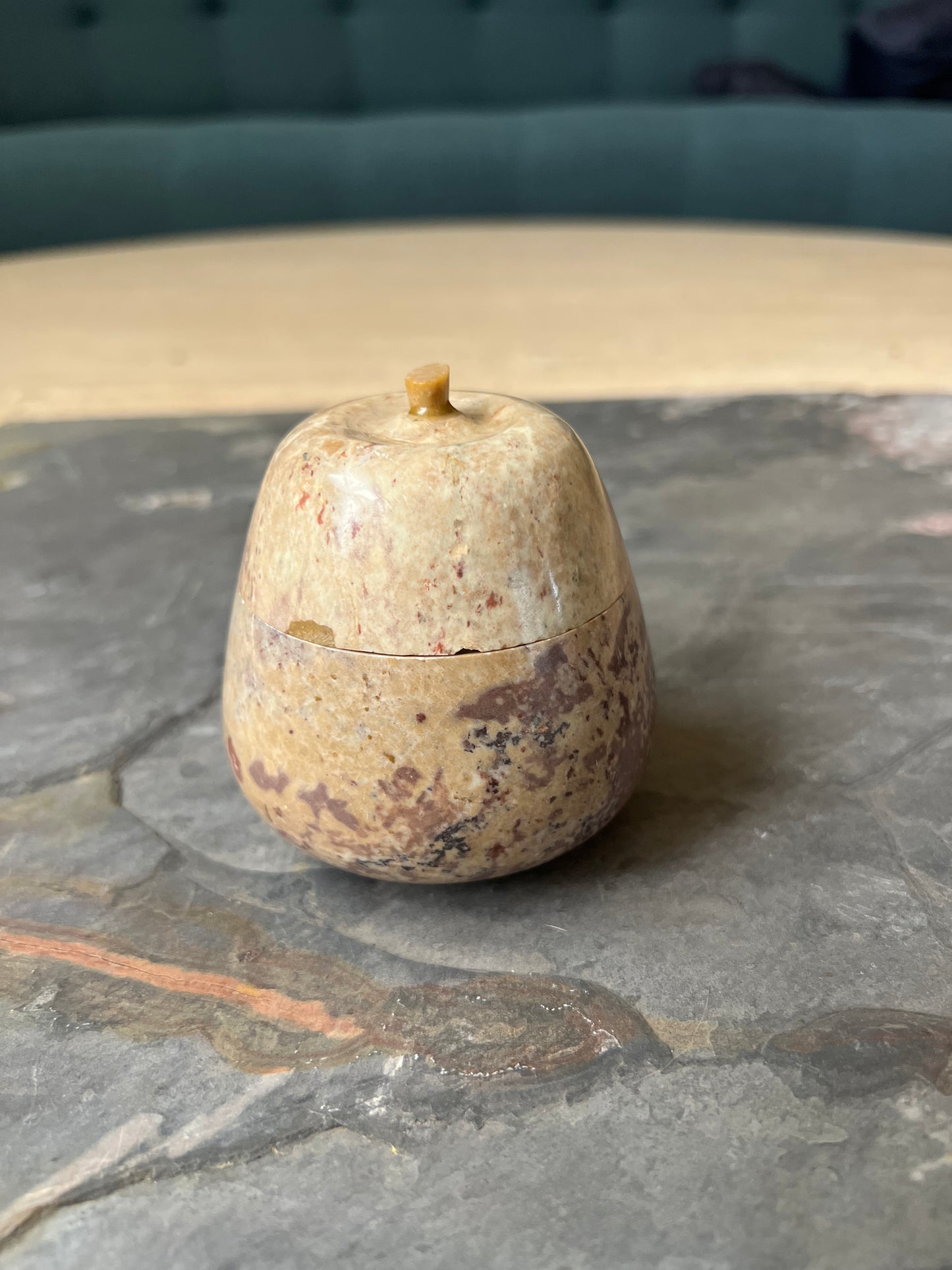 Hand-Carved Marble Urn (Pear-Shaped)