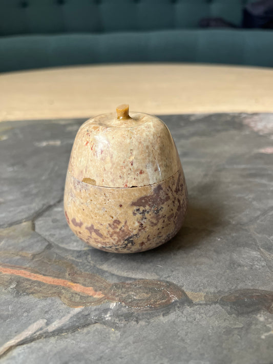 Hand-Carved Marble Urn (Pear-Shaped)