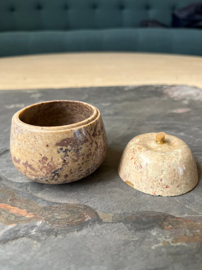 Hand-Carved Marble Urn (Pear-Shaped)