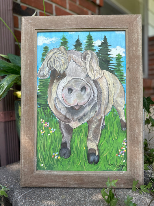 Jolene (Original Framed Painting)