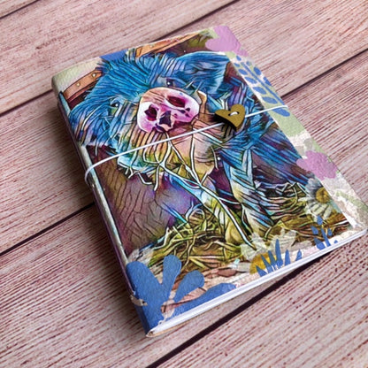 Sanctuary Babe Journal with Hand-painted Cover (Wild Willy)