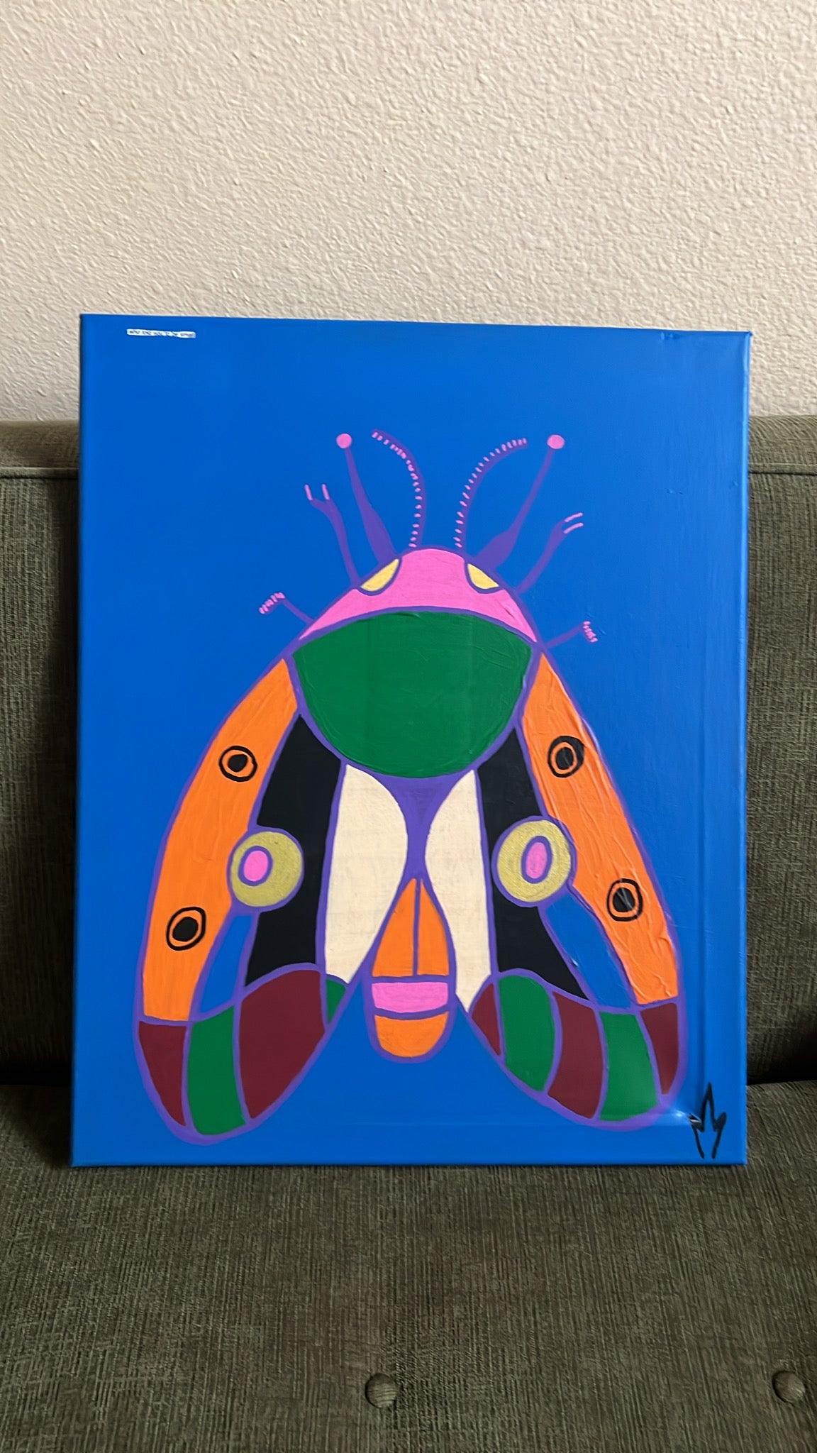 Who Told You To Be Small? | Original Painting on Canvas